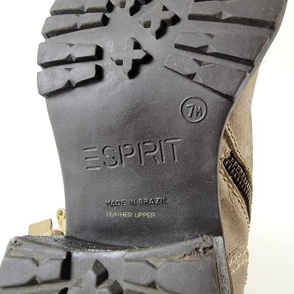 Vintage 90s Grunge Combat Chunky Platform Boots - 7 - Picture 12 of 12